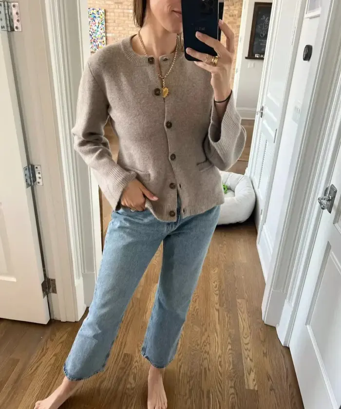 Soft Button Cardigan - Image 4